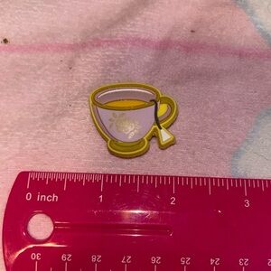 5 for $15 CROCS teacup charm